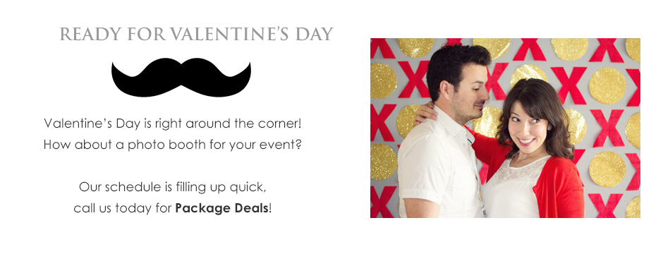 Valentine's Day Photo Booth Rental in Miami
