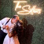 bts grasswall led Luxury Wedding Photo Booth & Brand Activation Experiences | Miami