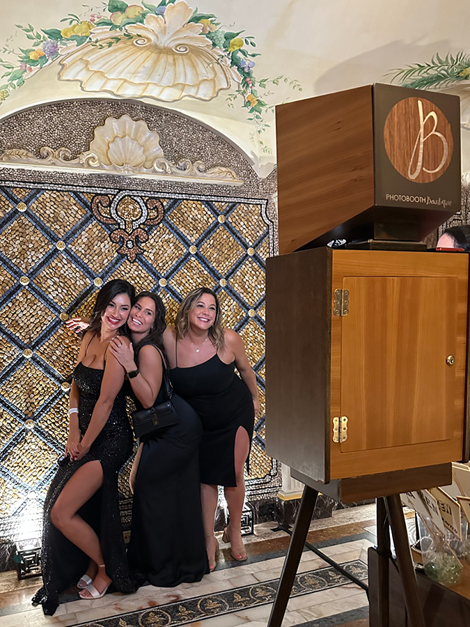 Retro Vintage Booth at the Versace Mansion