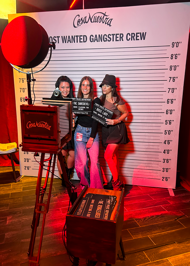 Behind the Scenes of Vintage Photo Booth at Rauw Alejandro After Party