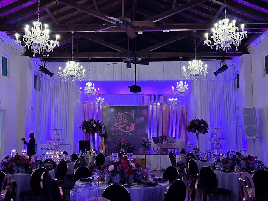Inside Venue at Woman's Club of Coconut Grove
