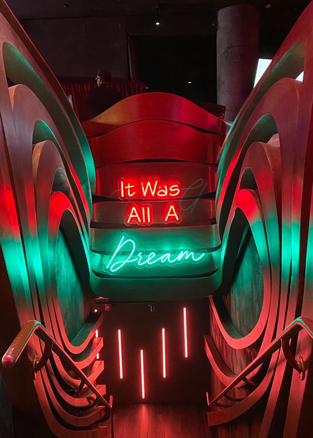 Neon Decor at Rauw Alejandro After Party