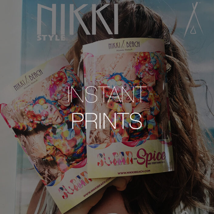 photo booth rentals with instant prints