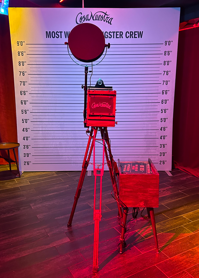 Vintage Photo Booth Celebrity Photo Booth at Rauw Alejandro After Party