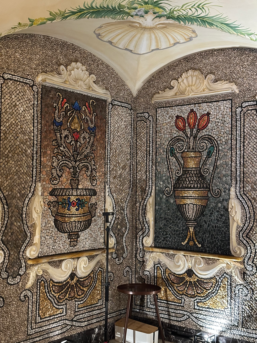 Versace Mansion Wall Mural Miami Events Vintage Photo Booth