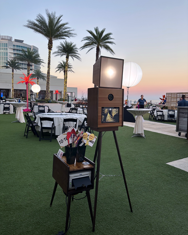 havana nights photo booth in venue