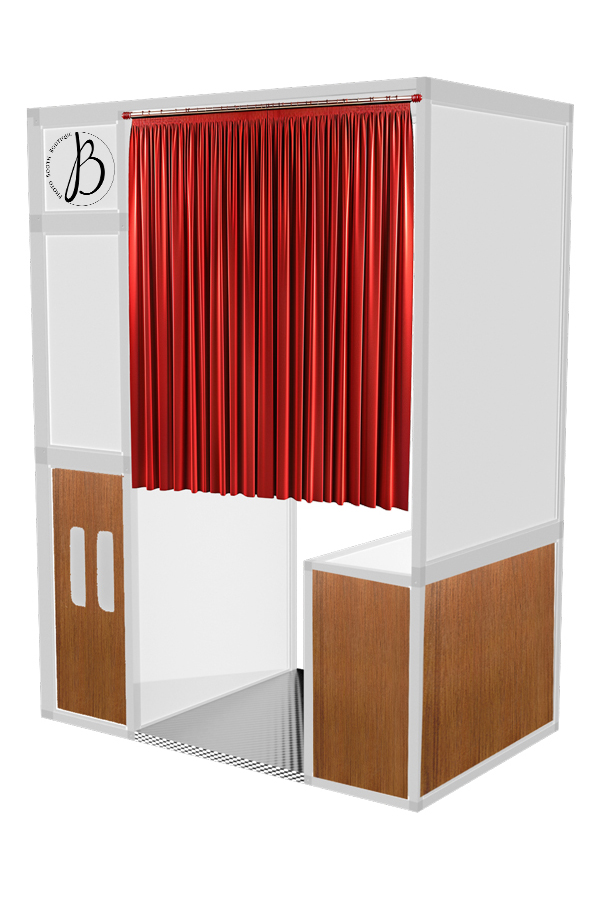 Vintage Enclosed Photo Booth for weddings