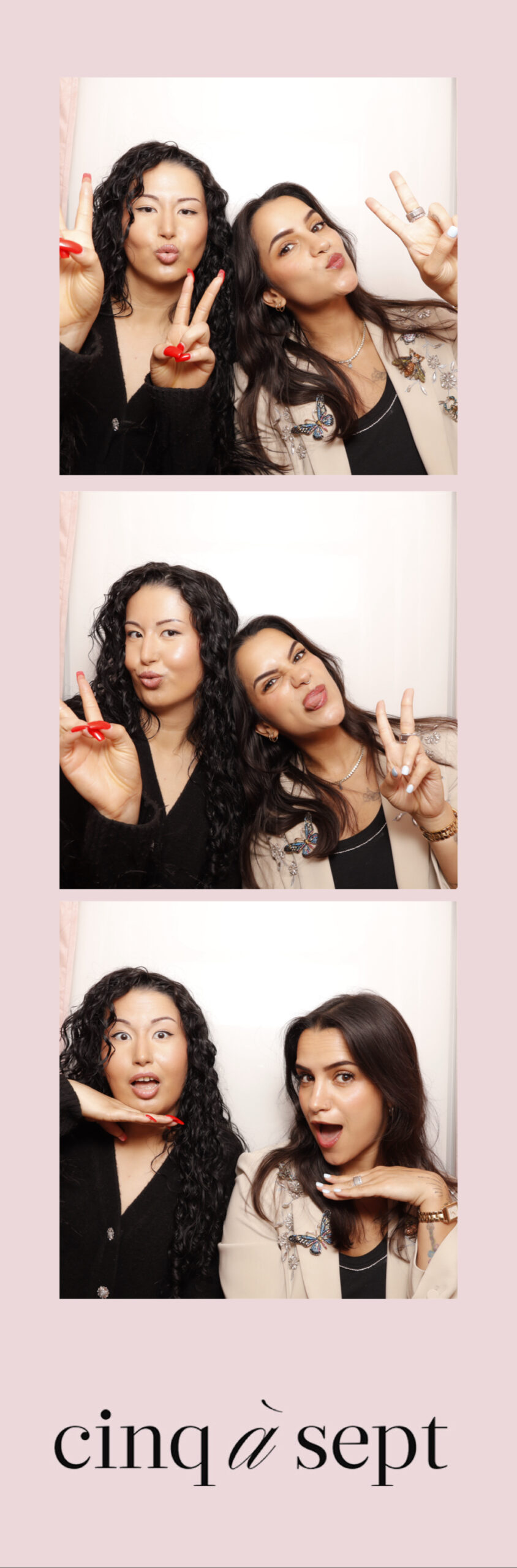 boutique enclosed photo booth cinq a sept aventura mall retail activation custom branding photos