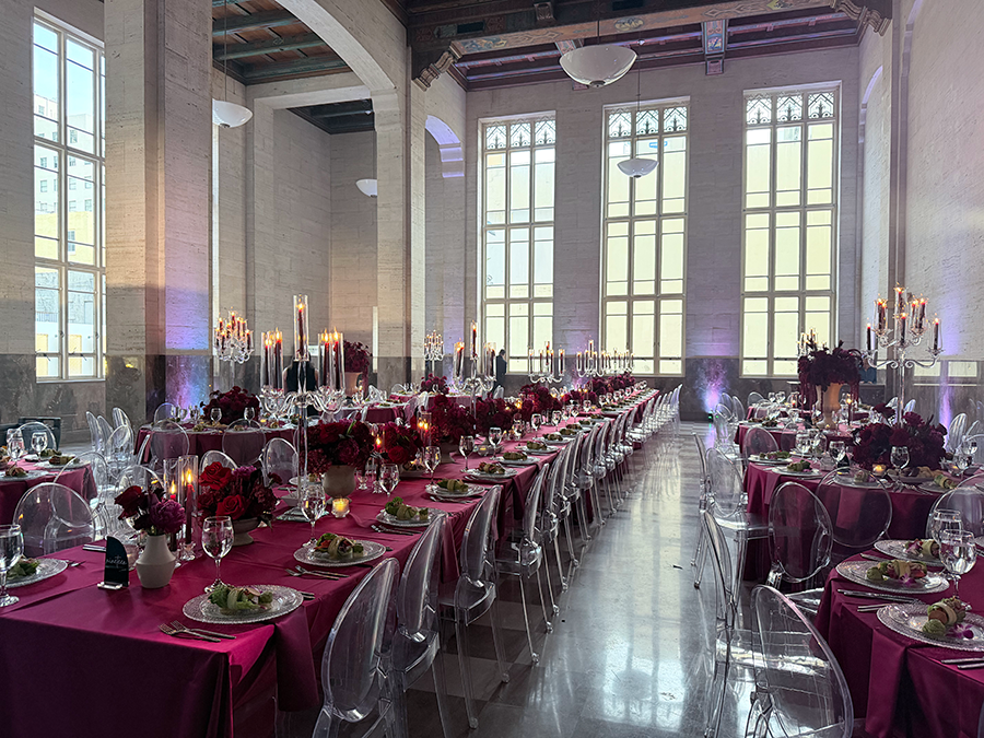 classic chic enclosed Photo Booth at the Alfred DuPont Building wedding