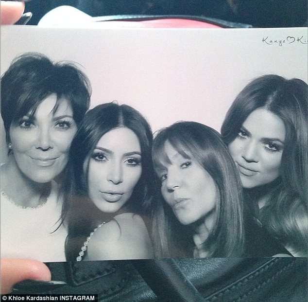 Kanye and Kim's Bridal Shower Photo Booth