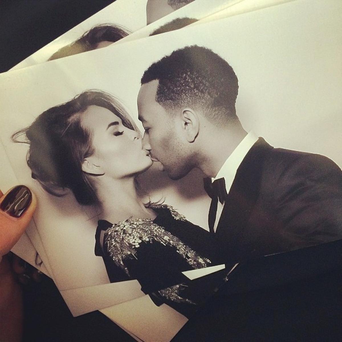 Kim and Kanye's Wedding Photo Booth