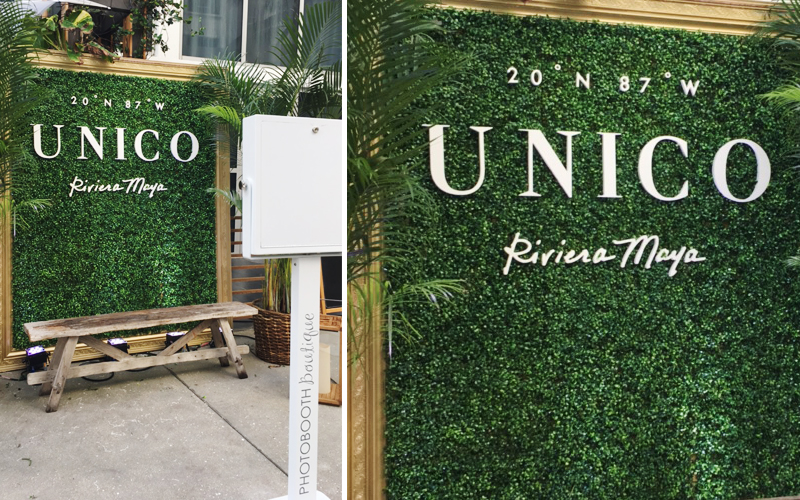 Unico hotels corporate photo booth
