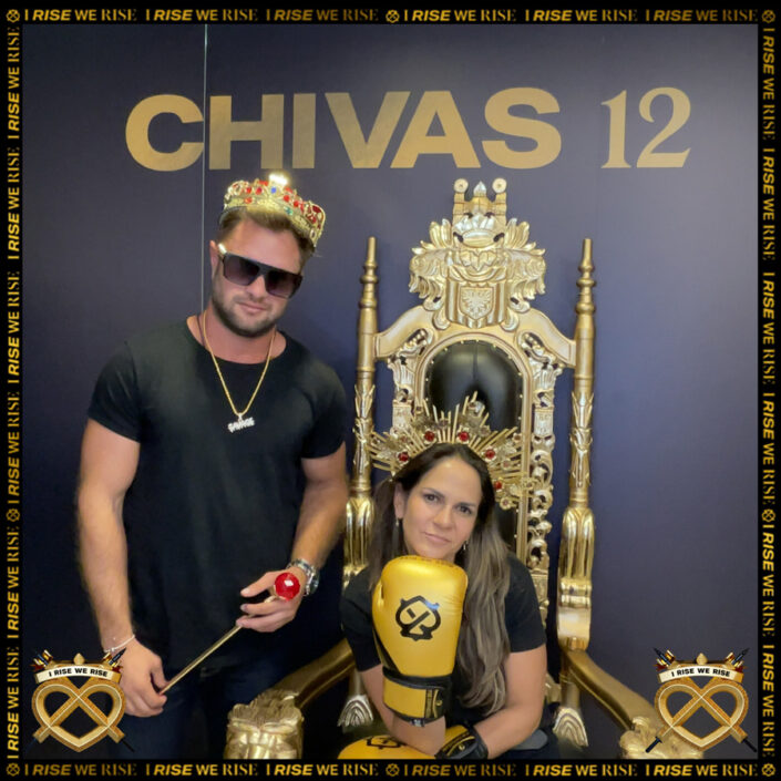 chivas branding photo booth